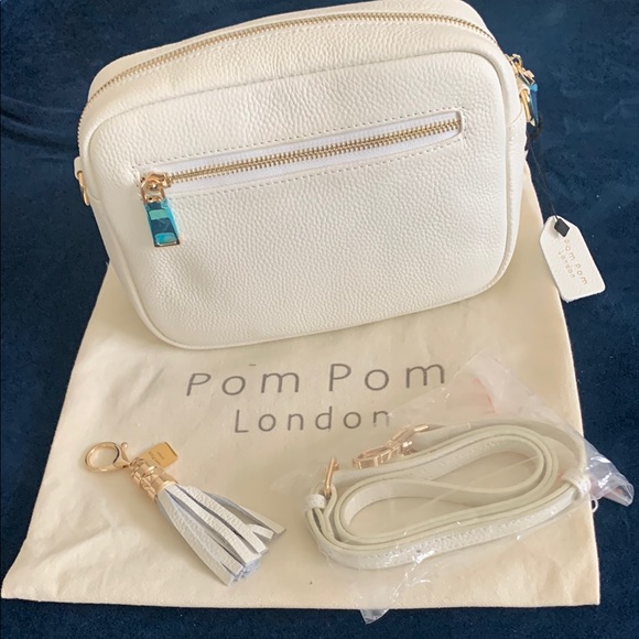 Pom Pom London City Bag with Tassel. - Picture 2 of 8